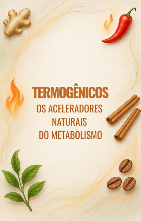 Capa do Ebook Termogênicos Naturais